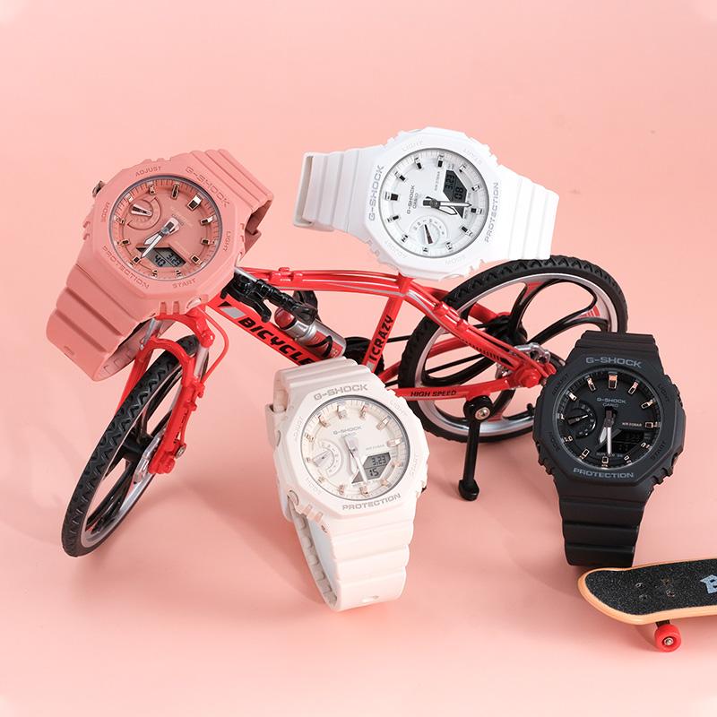 Casio Женские 43-миллиметровые розовые часы GMA-S2100-4A2PR