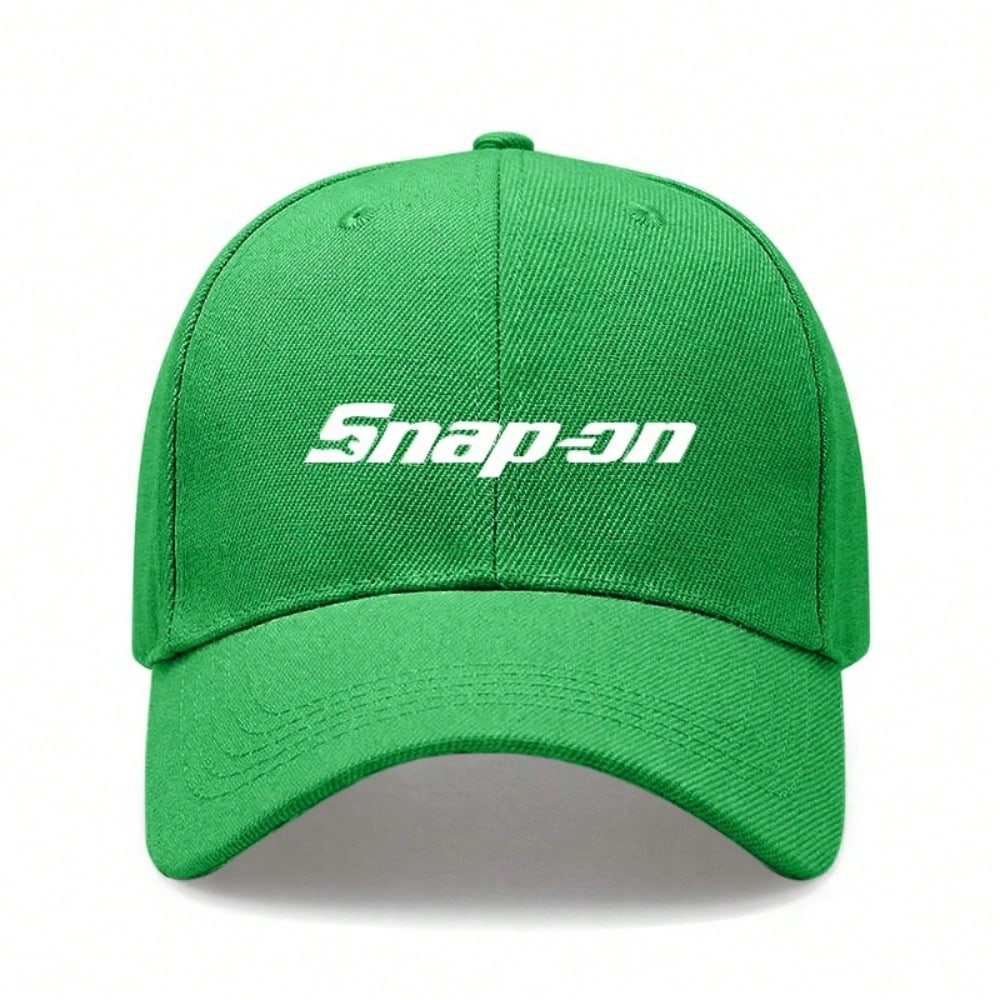 Черная Бейсболка - Принт "Snap-on" Регулируемая Дышащая Легкая Повседневная Уличная Бейсболка Для Мужчин Женщин, Кепка Snapback