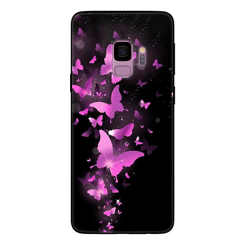 Чехол для Samsung Galaxy S9 Plus SM-G965F G965 S9Plus Мраморный Рисунок Мягкий Матовый Силиконовый Задний Чехол для Samsung S9 S9+ Полный Чехол
