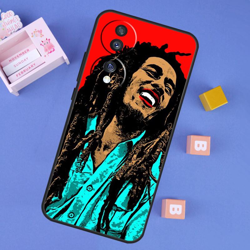 Bob Marley Case For Honor X9d X9a X9b X9c X8b X8c Win RT 200 400 Pro 70 90 Magic 7 Lite 5 6 8 Pro Cover