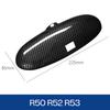 Rear View Mirror Protector Frame for mini cooper R50 R52 R53 2006 2005 04 Interior Rearview Mirror Cover Accessories Decorations
