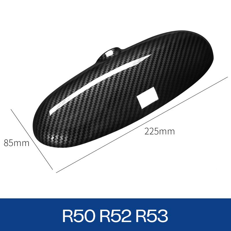 Rear View Mirror Protector Frame for mini cooper R50 R52 R53 2006 2005 04 Interior Rearview Mirror Cover Accessories Decorations