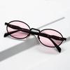 Steampunk Sunglasses Retro Women's Oval Sunglasses Fashion Men Punk Style Classic Retro Small Metal Brand Glasses UV400
