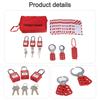 Профессиональный комплект Lockout Tagout с комплексными функциями безопасности для блокировки и защиты промышленного оборудования