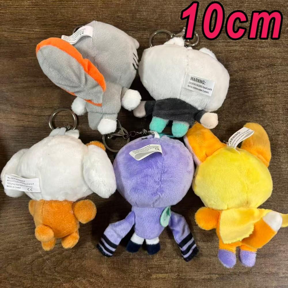 *New Fans Keychain Plush Dolls Cute Plush Keyrings Tutu Bar Two-Bar Doll Keychain Rings Plush Bag Pendant