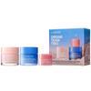 LANEIGE Dream Team Water Sleeping Lip Sleeping Bouncy and Firm Hydration Travel Size Trio Mask, Mask, Mask, Barrier-Boosting