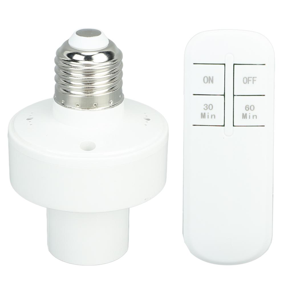 Пульт дистанционного управления патроном для лампочки Беспроводной пульт дистанционного управления патроном для лампочки с дистанционным управлением для лампочки E27