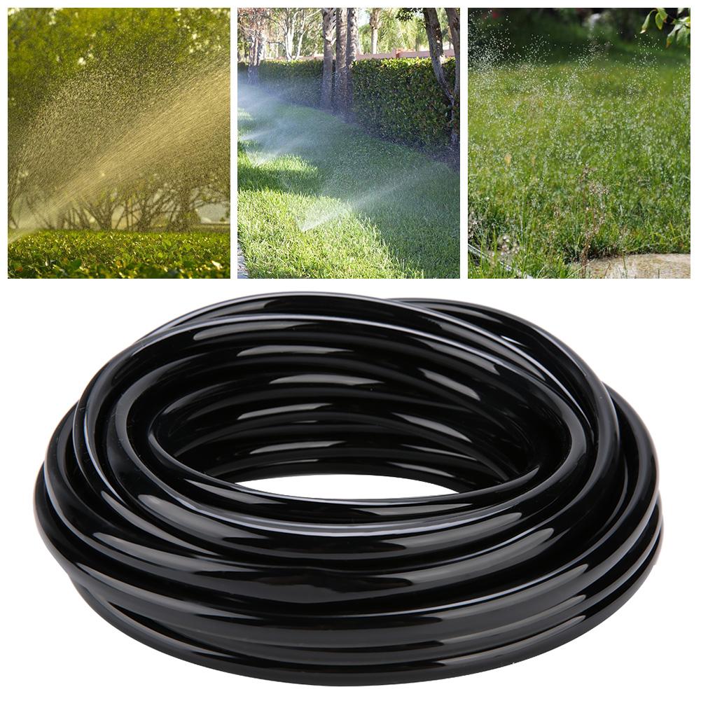10M Watering Hose 8/11mm Garden Drip PVC Pipe Irrigation Watering Systems for Greenhouse