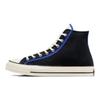 Кроссовки унисекс Chuck 70 High Black Blue Flame Egret A05625C