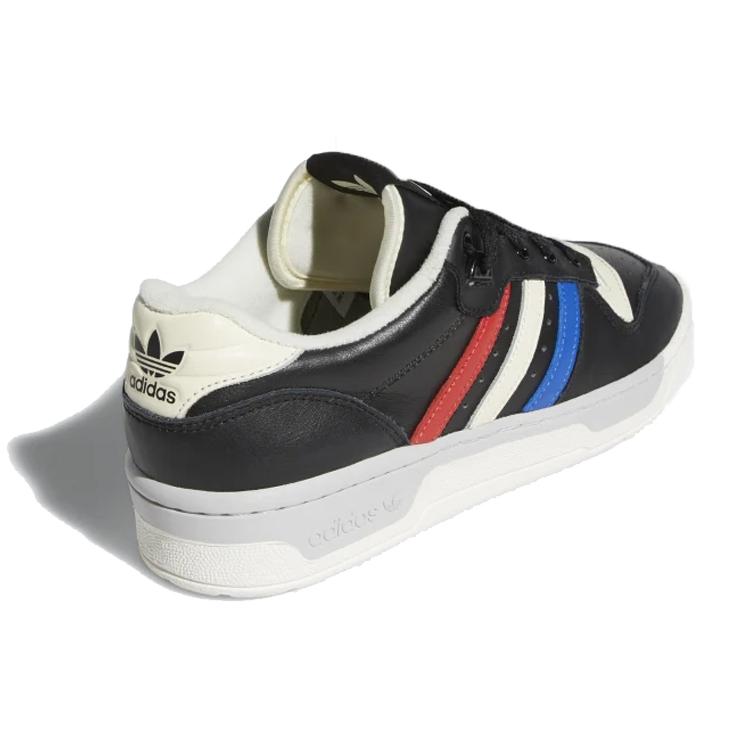 adidas Rivalry Low 'Tri Color' (Unisex) Core Black / Running White / Cream Skate Shoes EF1605