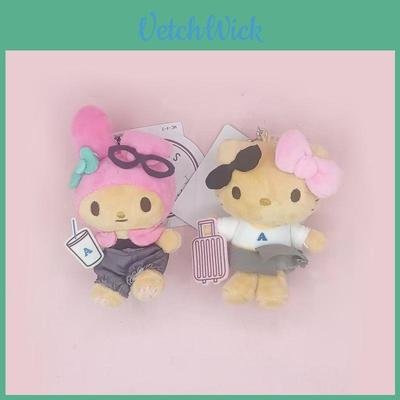 Плюшевая игрушка Sanrio Мелоди в форме черного чемоданчика Для коллекции Девочек Подарок