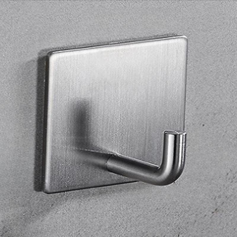 1 шт./4 шт. клейкие крючки, сверхмощная наклейка на стену, дверь для полотенец, водонепроницаемые держатели из нержавеющей стали для подвешивания одежды, крючок для ванной комнаты, дом