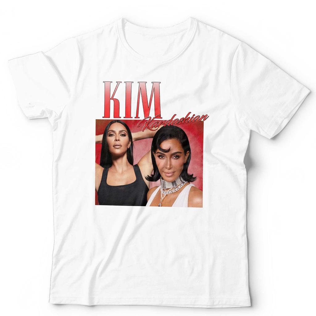 Kim Kardashian TShirt Appreciation Throwback Homage Tee Stag Do Hen Celebrity
