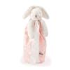 Bunnies by the Bay Baby Security Blanket, Standard Size, Baby Cuddle Blanket, Rabbit Design, Pink, Polka Dots