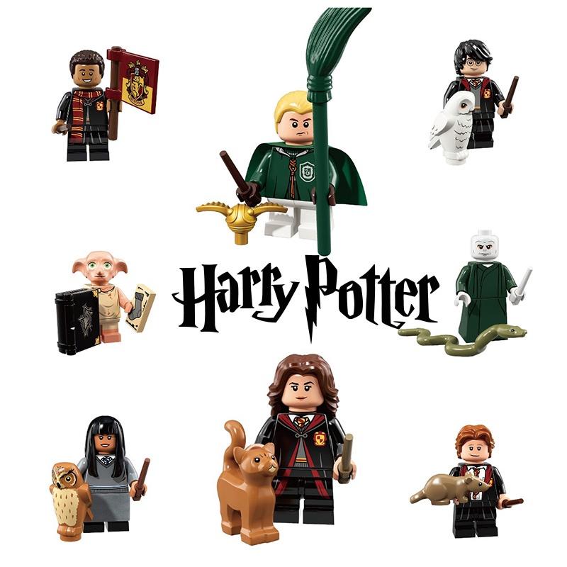 Harry Potter Lord Voldemort Dobby Building Blocks Toy For Kids Abs Plastic Small Particles 4.5cm Height