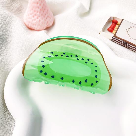 Women Clip Back Lemon Orange Watermelon Hair Head Hair Clamp Hair