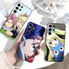Чехол для телефона ANIME Y-FAIRY TAIL для Samsung S26, S25, S24, S23, S22, S30, S21, Ultra, Plus, FE 5G Черный Мягкий чехол