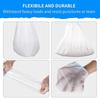 2 Roll Portable Drawstring Trash Bags 45x50cm Large Garbage Bag Durable Plastic Bag  Household Use