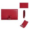 Ladies Wallet Card Holder Pu Leather Zipper Long Style For Daily Use