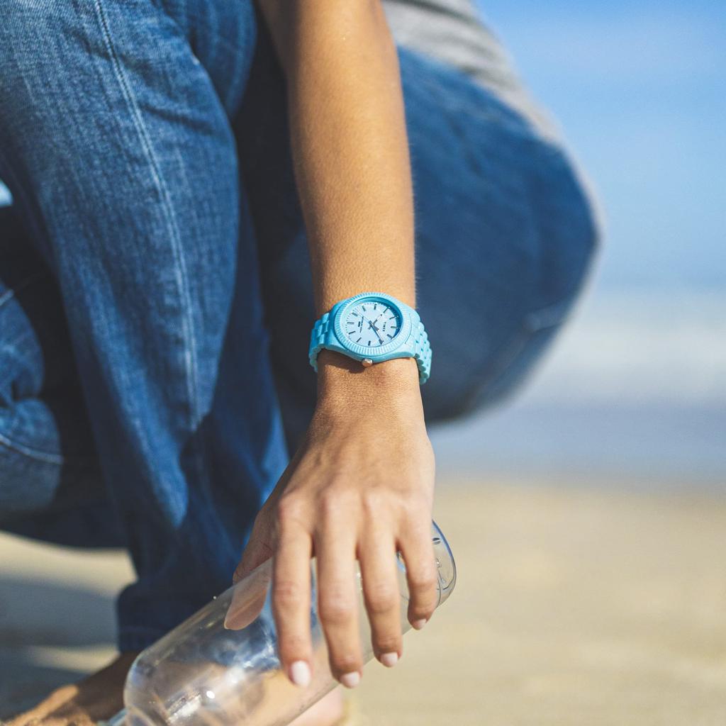 Часы Timex Waterbury Ocean 37MM TW2V33200 унисекс кварцевые синие устойчивые [TIMEX] [Товар]