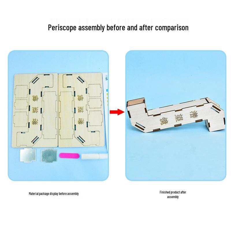 Набор для перископа «Сделай сам»: Научная игрушка для 5 класса по преломлению света