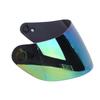 Универсальный визор для шлема, ветрозащита, защита от царапин с защитной пленкой против запотевания, подходит для K3SV K5(красочный )