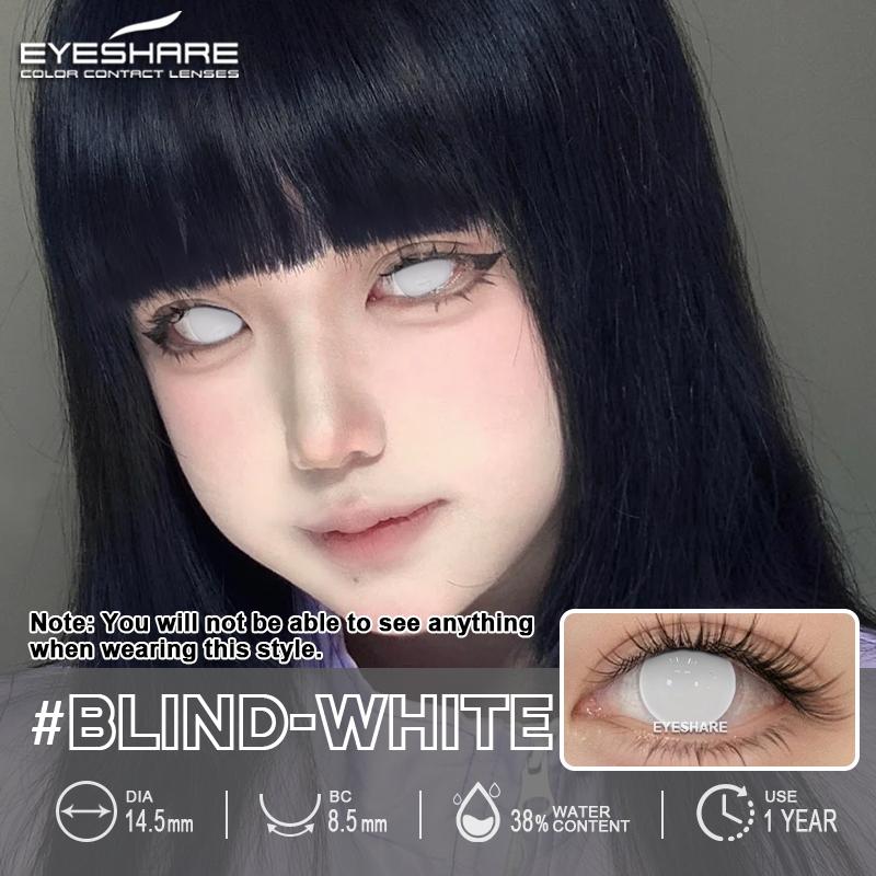 Eyeshare 1 Pair Cosplay Color Contact Lenses for Eyes Anime Accessory Anime Len Fashion Lenses Blue Lenses Beauty Pupil
