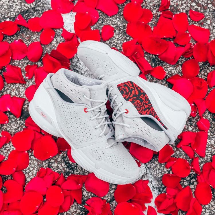 Мужские кроссовки adidas D Rose 1 Бетонно-серый Один/Серо-серый Два/Кристально-белый