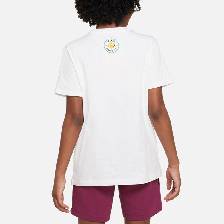 Nike Kids T Shirts Crew Neck Moderate FJ7237-100