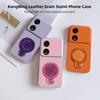 Чехол для Oppo Reno8 T Чехол для Oppo A98 Чехол для Oppo A17 Oppo A17K кожаный Чехол с магнитной подставкой Держатель Magsafe Подставка Чехол