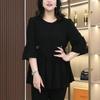 2025 European Style Chiffon A-Line Plus Size Slimming Top for Women