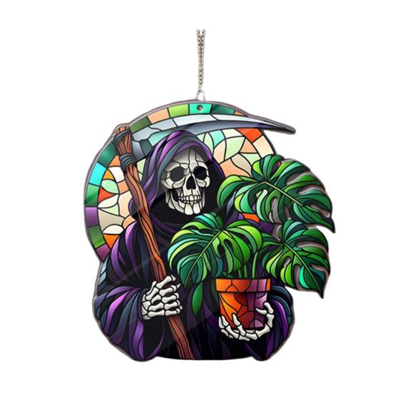 Призрак Ловец Солнца Акриловый Яркий Цвет Абажур Подвеска Вечеринка на Хэллоуин