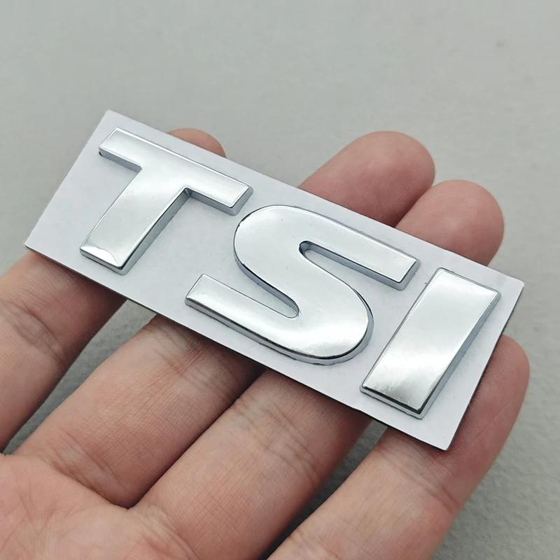 3D Metal Car Styling TSI BLUE MOTION Logo Sticker Rear Trunk Badge Front Grille Emblem For VW Golf MK4 MK5 MK6 MK7 Polo Passat zd7