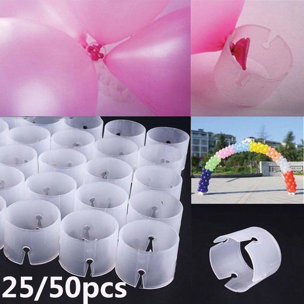 New Wedding Favors Stand Connectors Backdrop Decoration Arch Decor Balloon Clip Ring Buckle