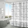 Shower Curtains Moden Home Decorative Bathroom Curtains For Bathroom Waterproof Mildew Proof PE EVA Self-crop Fabric Shower