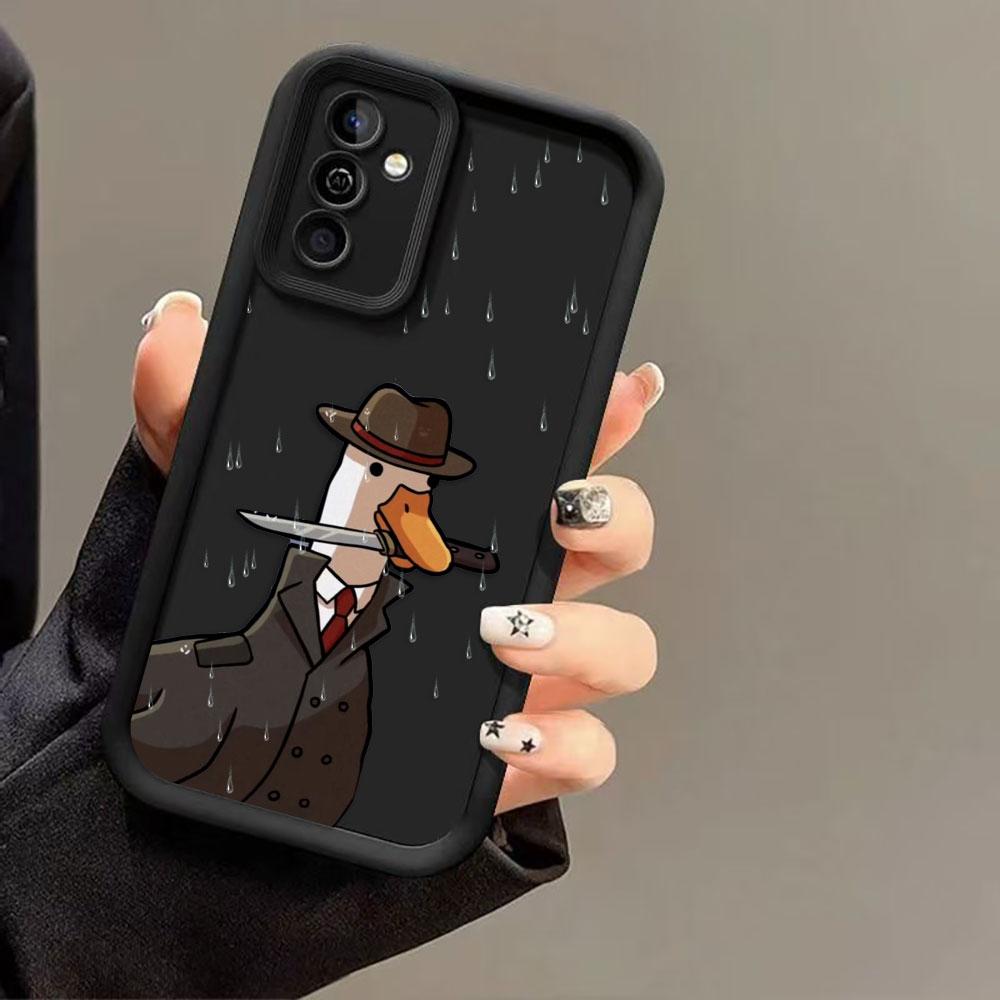 Милый забавный чехол-утка для телефона OPPO RENO 15 15F F31 2F 2Z 5 5F 6 7 7Z 8 8Z 8T 10 11 11F 12 12F 13 13F 14 Pro PLUS Чехол-обложка