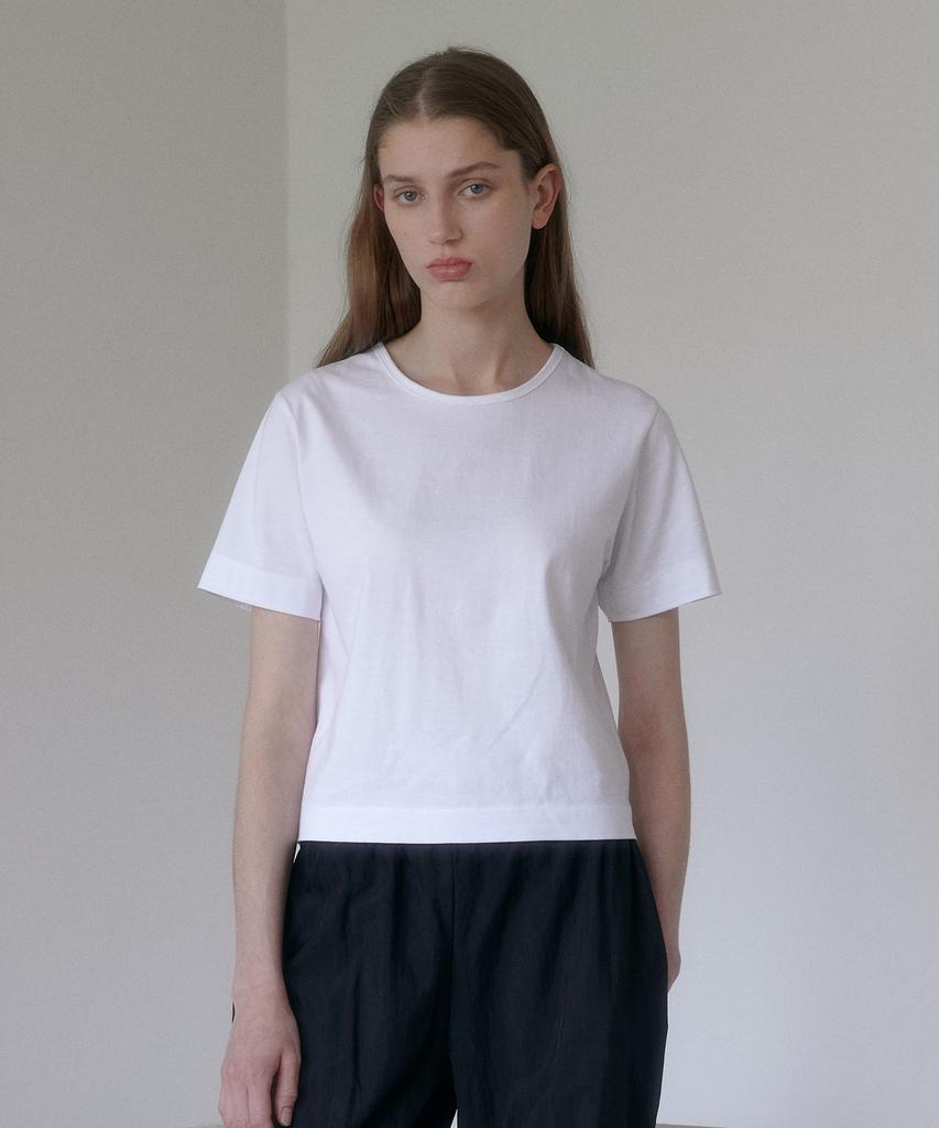38COMEONCOMMON Silket Essential T-Shirts (White)