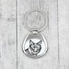 Курильский бобтейл - брелок с котом, брелок с принтом, именная подвеска от бренда Art-Dog