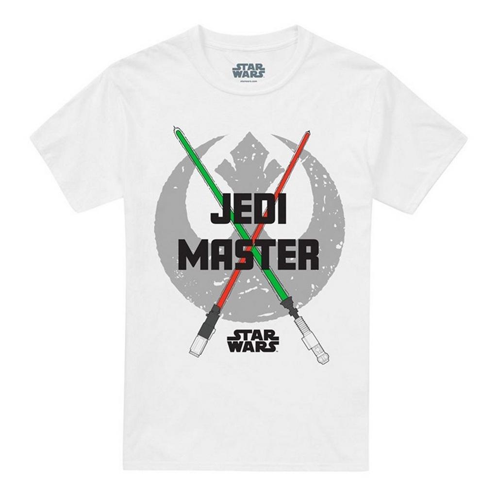 Star Wars Unisex Adult Jedi Master Lightsaber T-Shirt