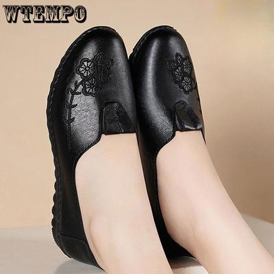 Обувь для мам на весну и осень, дышащая, с мягкой подошвой, нескользящая, легкая и удобная в носке для женщин