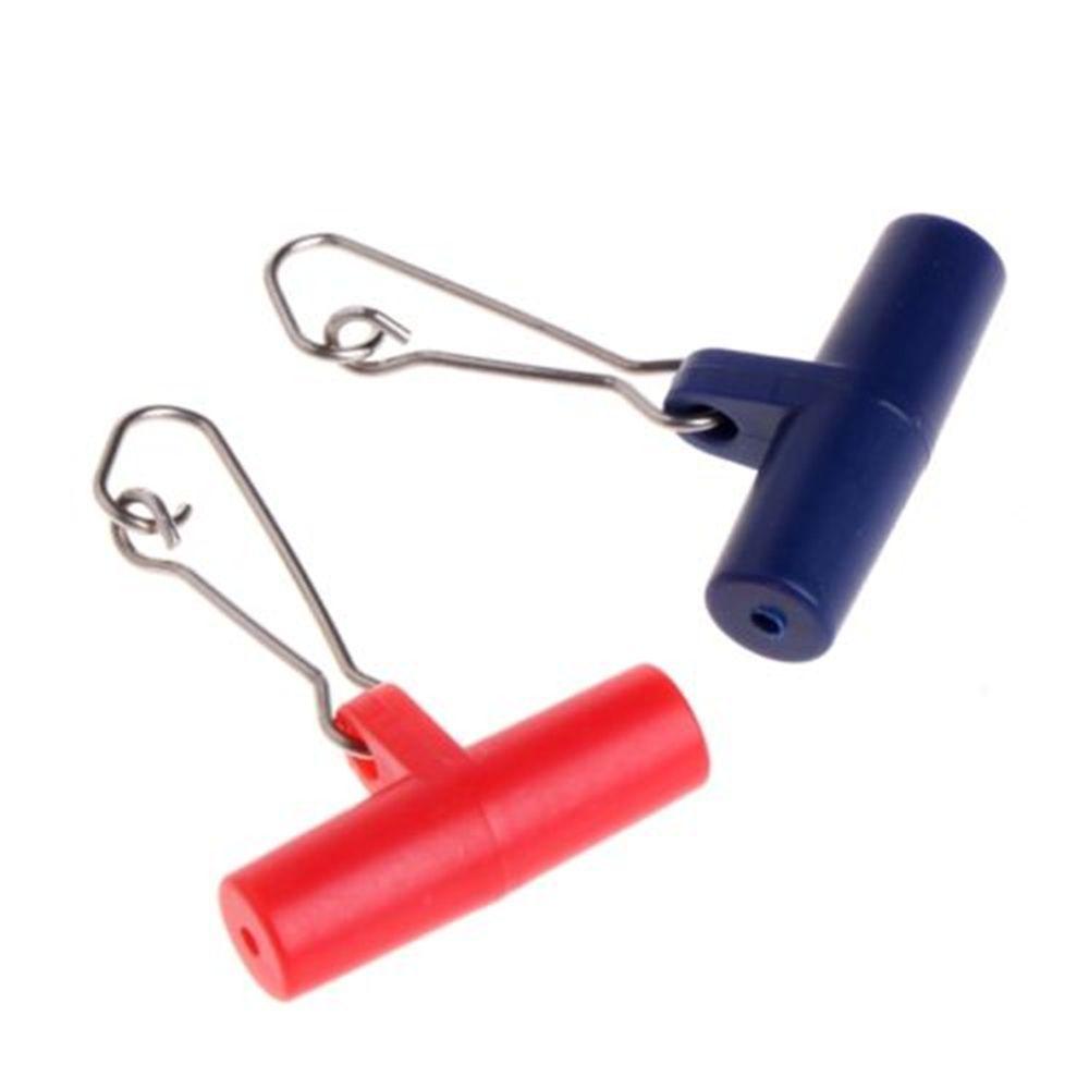 Durable Color Random with Snap Hook Fishing Sinker Fishing Tools Sinker Slip Swivel Swivels Clips