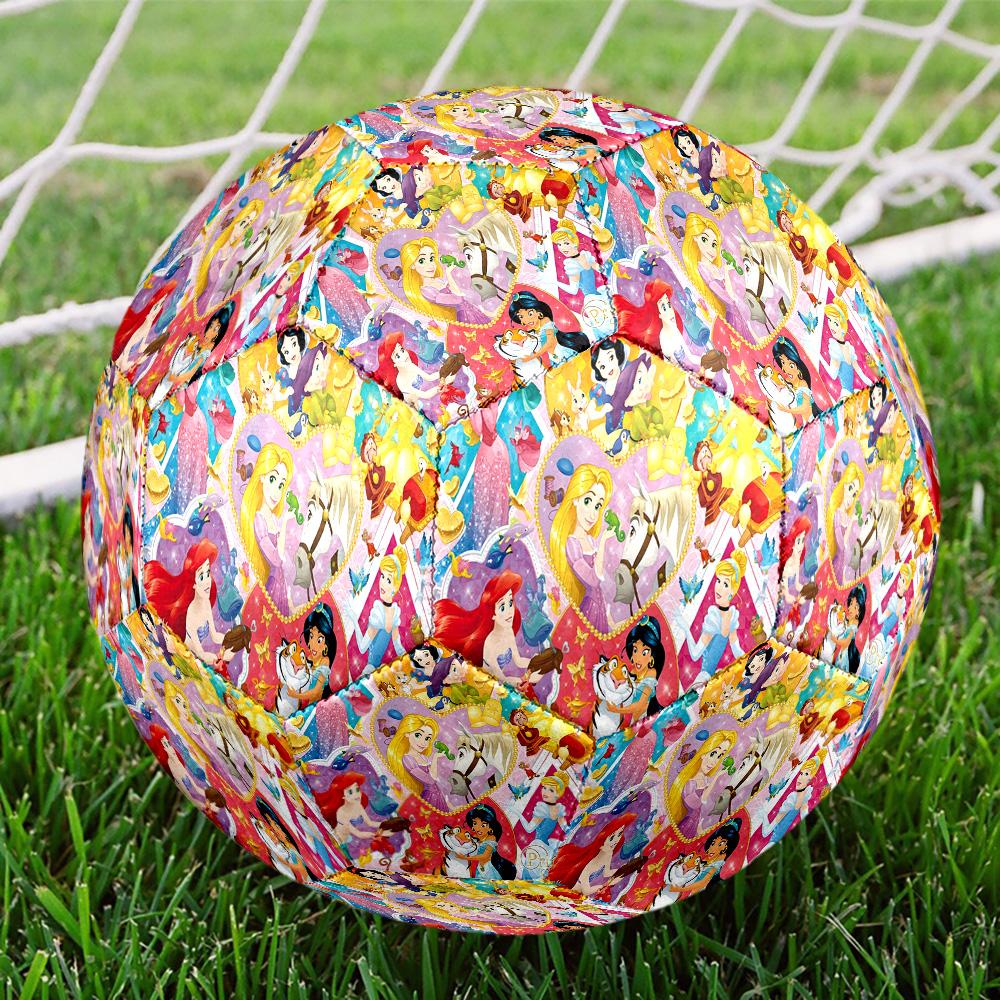 1PC Cartoon Princesse Size 5 Soccer Balls, High-Quality, Anti-Slip, Protective Football, a Unique Gift Suitable for Birthdays, Christmas