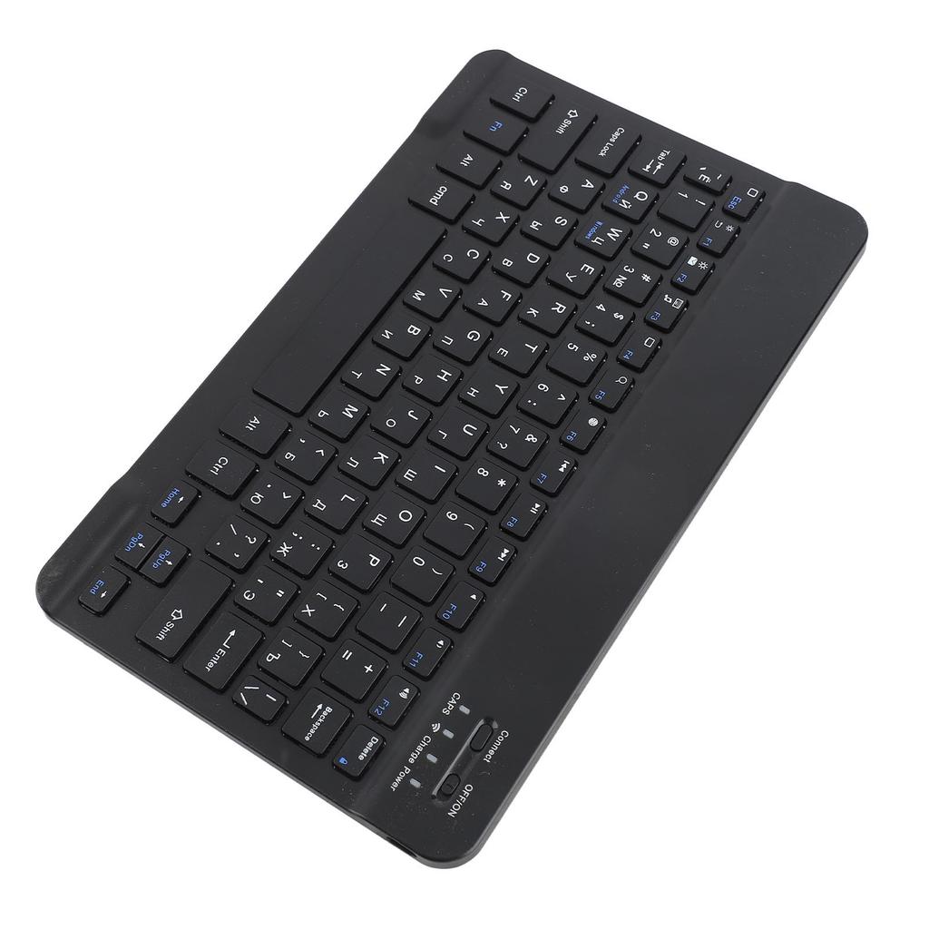 Русский 10,1-дюймовая тонкая сверхширокая беспроводная 80-клавишная клавиатура Bluetooth 3.0 для Androidfor WIN