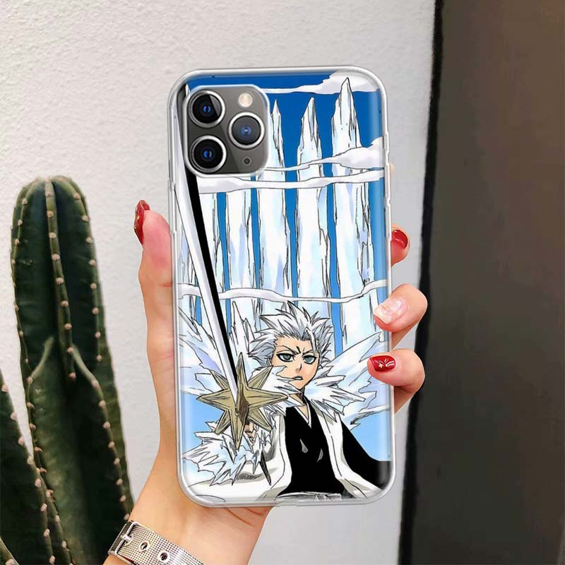 Bleach Хитсугая Тоширо Для iPhone 17 Air 16 15 14 Plus 13 Mini 12 11 Pro Max Чехол для телефона 16E 7 Печать 8 SE Fundas Чехол Мягкий C