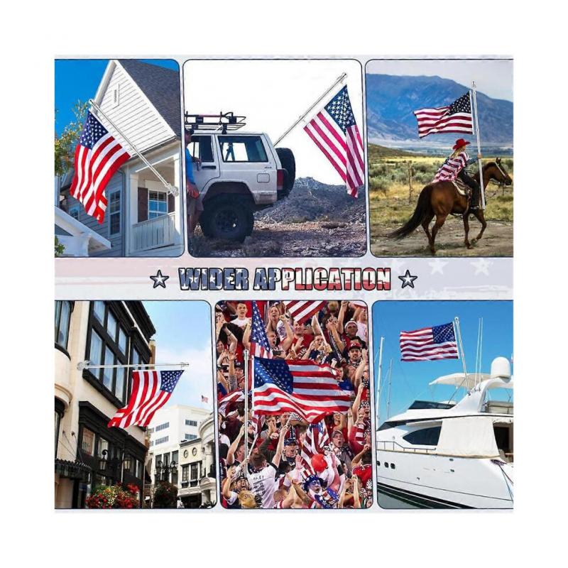Flag Pole for House,6 FT Stainless Steel, for Outdoor