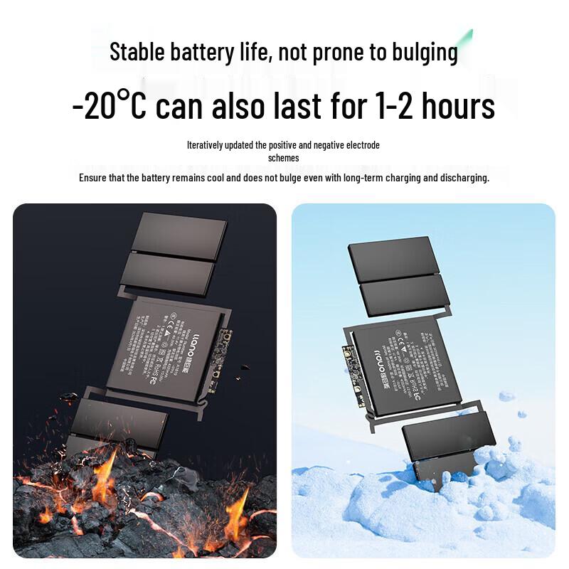 llano Compatible Laptop Battery for MacBook Pro 13.3-inch A1706 A1819