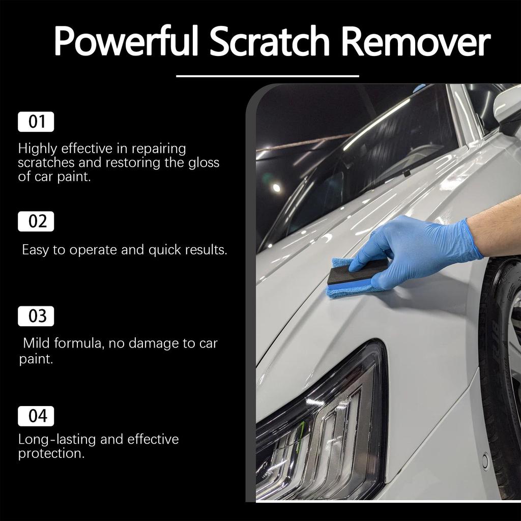 Homonth Car Paint Scratch Repair Cream Nano Coating Scratch Remover Gloss Restoration Polishing Agent for Car Body Care 120g