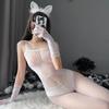 Sexy Underwear Women's Uniform Temptation Onesie Women's Open-file Onesie Stockings Stockings Can Be Torn By Hand