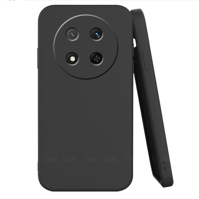 Для Honor X9C Чехол Honor X9C Capas Оригинальный жидкий силиконовый бампер для задней панели, противоударный мягкий чехол TPU Huawei Honor X9C Fundas