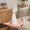 3D-печатная скульптура «Мать и ребенок», матово-белая абстрактная статуэтка «Объятие» с основанием против опрокидывания, минималистичный декор для дома, гостиной, на День матери